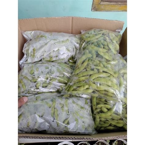 Jual Edamame 1kg Fresh Kacang Kedelai Jepang Shopee Indonesia