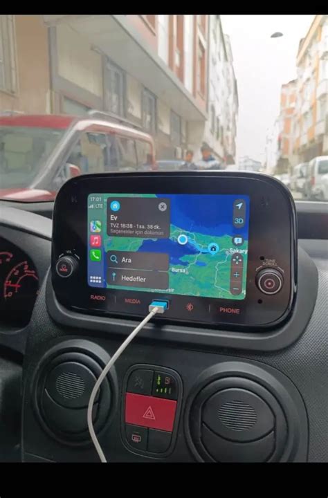 Fiat Fiorino orjinal carplay teyp Araba Ses ve Görüntü Sistemleri