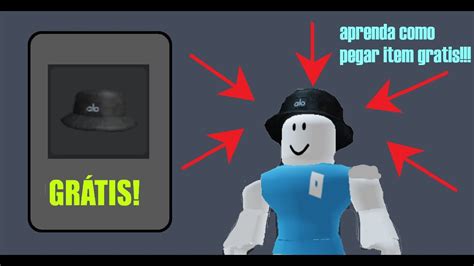 Como pegar novo item grátis no roblox YouTube