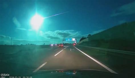 Un Meteorito Ilumina El Cielo De Espa A Y Portugal