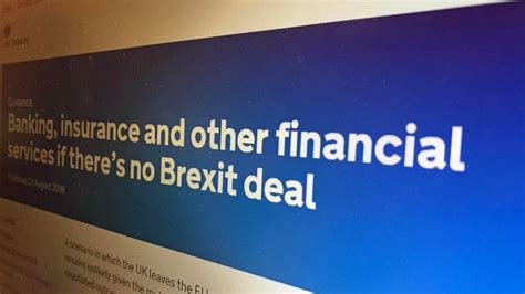 No Deal Brexit Planning Winds Down With Immediate Effect Sky