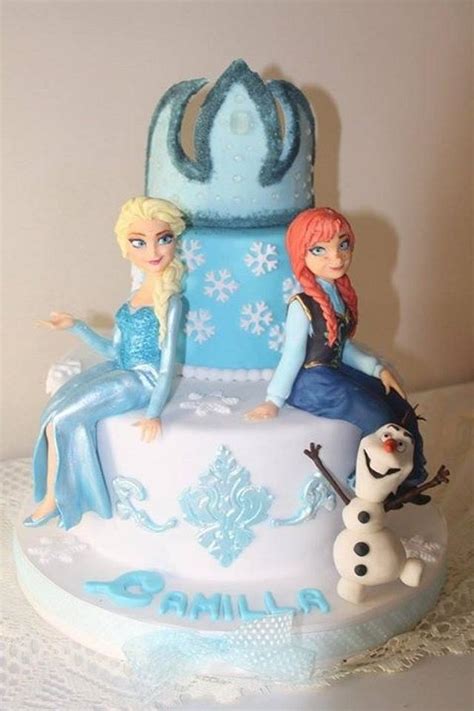 Frozen Decorated Cake By Elena Michelizzi CakesDecor