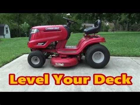 Visual Guide Troy Bilt Pony Mower Deck Diagram