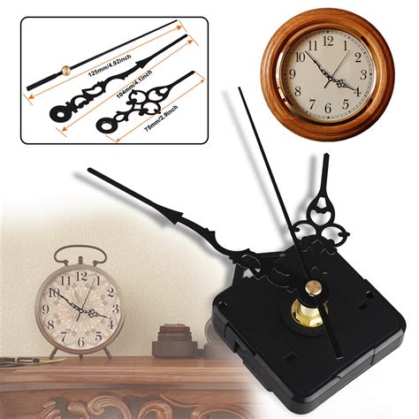 Non Ticking Hands Quartz Diy Wall Clock Movement India Ubuy