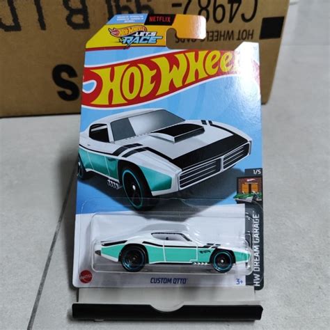 Hot Wheels Custom Otto White Shopee Malaysia