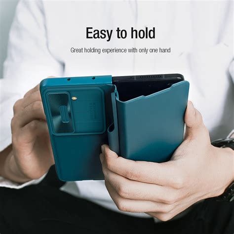 Nillkin Qin Pro Leather Case For Samsung Galaxy Z Fold5 Fold 5 5G W24