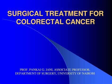 Solution Colorectalcarcinomappt Studypool