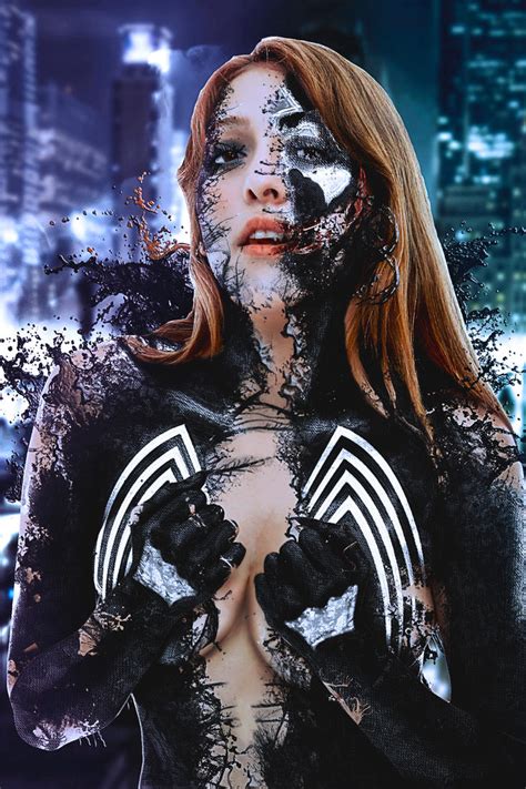 venom cosplay by verokitty on DeviantArt