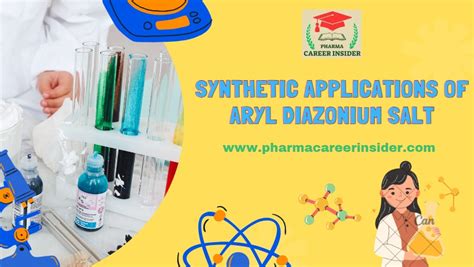 Synthetic Applications Of Aryl Diazonium Salt Pharmacareerinsider