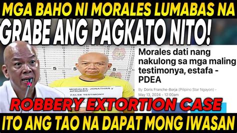 GRABE ITO MGA BAHO NI MORALES NAGSILABASAN NA NAKAKATAKOT ANG TAONG