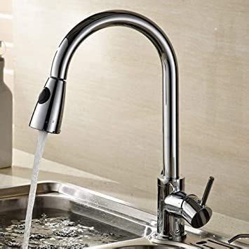 Dwss Kitchen Taps Pull Out Chrome Kitchen Faucet Sink Mixer Tap Swivel