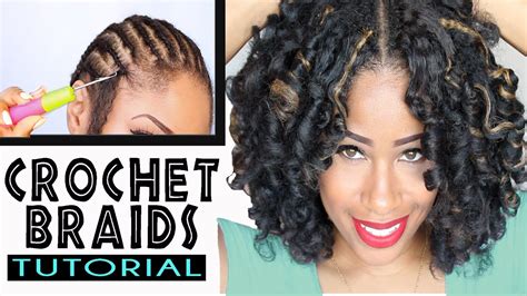 How To Crochet Braids W Marley Hair Original No Rod Technique