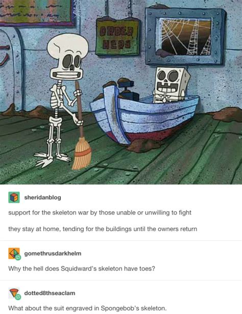 Spongebob Skeleton Meme 56 Koleksi Gambar