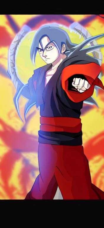 Fusion Between Itachi Uchiha And Goku Openart