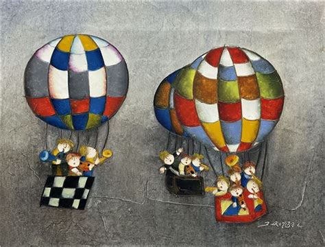 Joyce Roybal Hot Air Balloons Mutualart