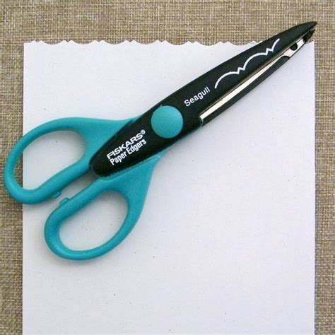 Fiskars Paper Edgers Seagull Scissors For Crafts Cords Crafts