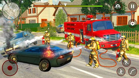 Real Firefighter Simulator 3d Fire Fighter Games Para Android Descargar