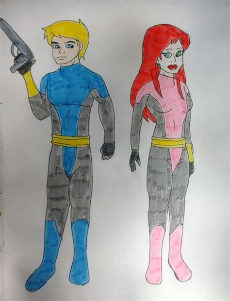 Jonny And Jessie Divesuit Outfits By Mavhunterj17 On Deviantart