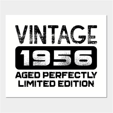 Vintage 1956 Limited Edition Wall Art Print