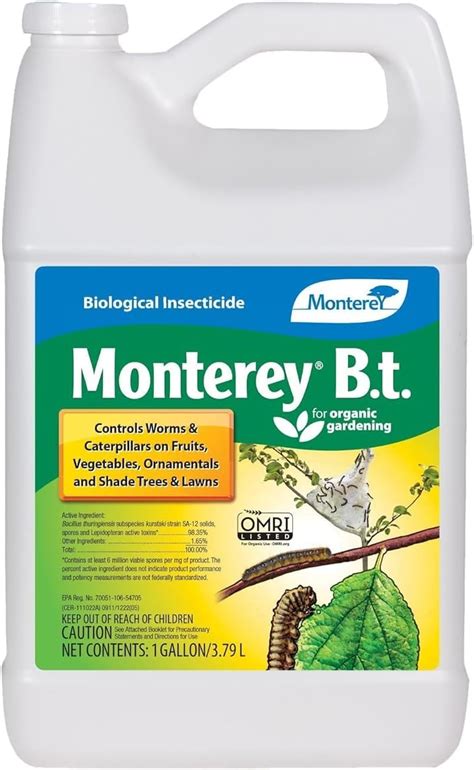 Monterey Bacillus Thuringiensis Biological Insecticide