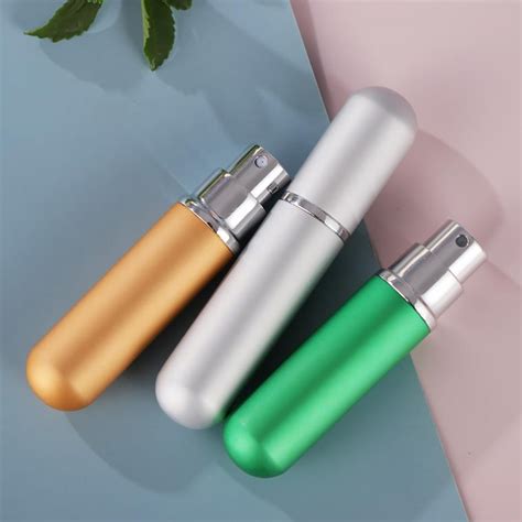 5ml Aluminium Perfume Bottle Portable Perfume Dispenser Bottle