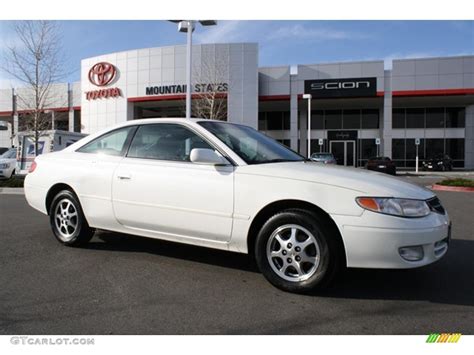 2000 Diamond White Pearl Toyota Solara Se Coupe 47350485 Gtcarlot