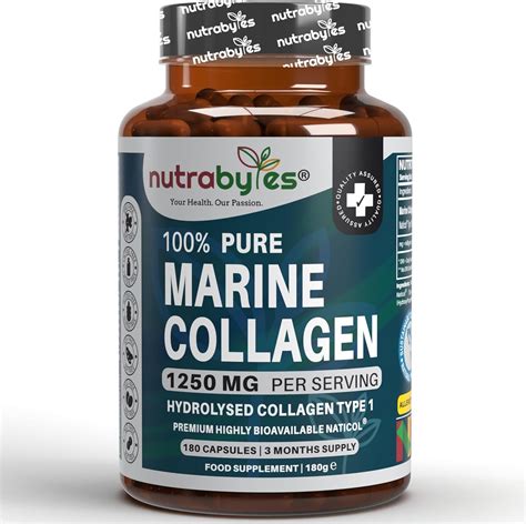 Pure Marine Collagen Capsules Capsules Not Collagen Powder