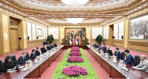 Xi Meets Serbian Prime Minister Chinadaily Cn