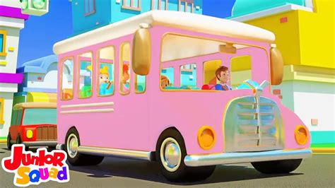 Roues Sur Le Bus Chansons Pour Enfants Et Pr Scolaires Vid Os Youtube