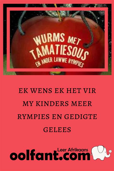 Boeke Vir Jonger Lesers Oolfant Tuisskool In Afrikaans