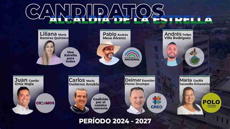 Siete candidatos fueron confirmados para aspirar a la Alcaldía de La