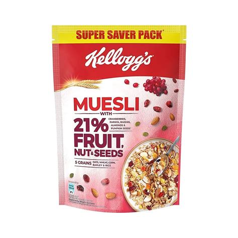 Buy Kellogg S Muesli With Fruit Nut Seeds G Online At Best