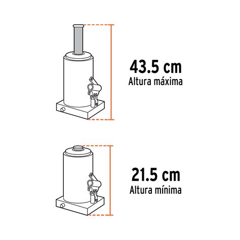 Gat Truper Gato Hidr Ulico De Botella De Ton Truper