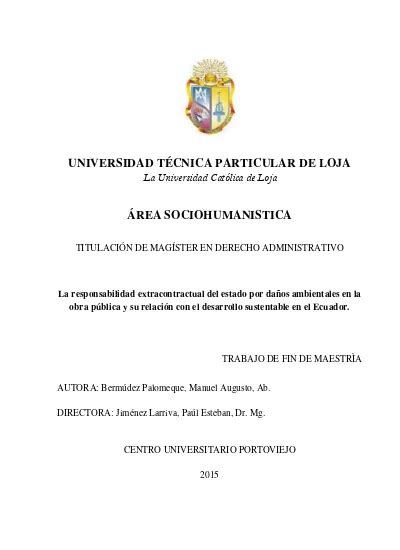 Top PDF La responsabilidad extracontractual de la Administración