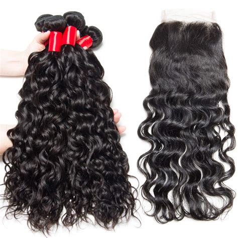 Vipbeauty Brazilian Water Wave Human Hair Weave With A