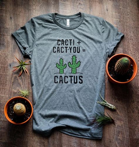 2018 New Arrival Cactus Shirt Cacti Cact You Cactus Cacti