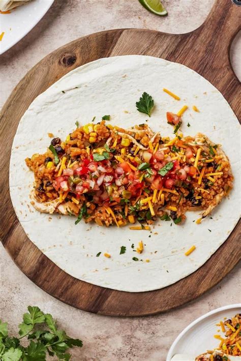 Instant Pot Chicken Burritos Easy Weeknight Recipes