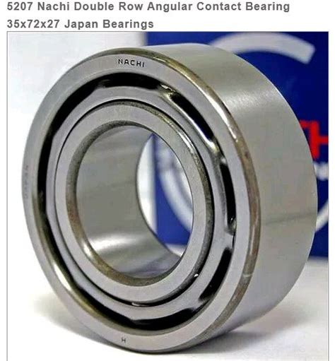 Jual Angular Ball Bearing Nachi Dimension Id Mm Od Mm X B Mm