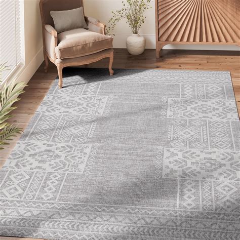 Amazon Jinchan Area Rug 4x6 Ultra Thin Washable Rug Vintage