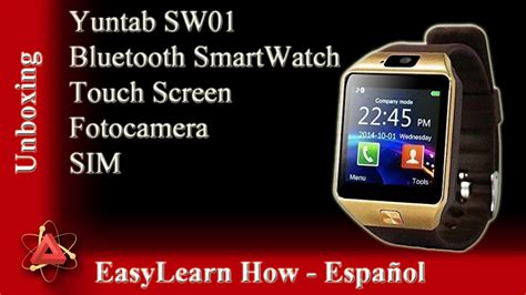 Review Y Unboxing Dz Smart Watch Espa Ol Youtube