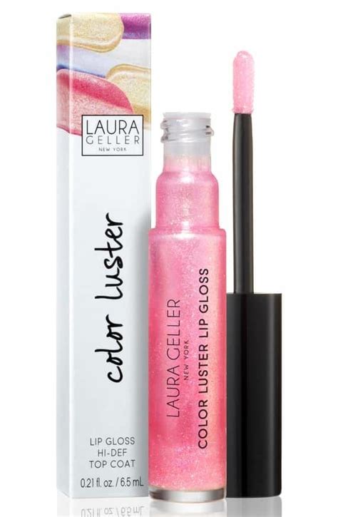 Laura Geller Beauty Color Luster Lip Gloss Hi Def Top Coat Nordstrom