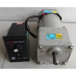 Jual Ac Motor Dinamo Ac Gearbox V Watt Rpm Ratio