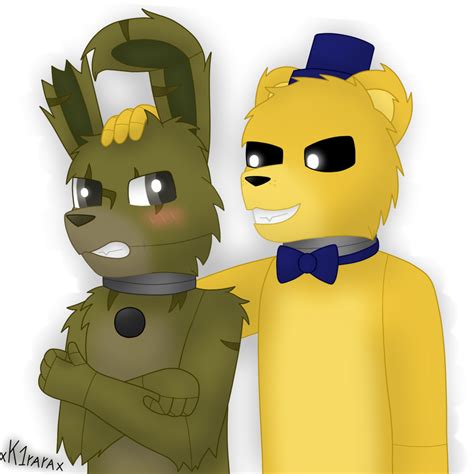 Springtrap X Golden Freddy Wallpapers Wallpaper Cave