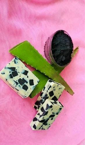 Natural Viona Aloe Charcoal Handmade Organic Soap For Bathing