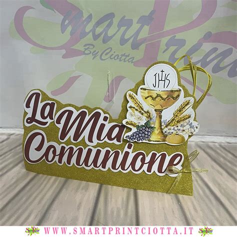 Sagoma Personalizzata Per Prima Comunione Smart Print