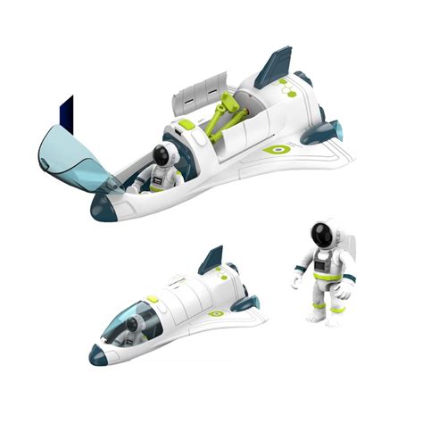 Buy TOYOCO Rocket Ship Space Shuttle Toy, Spaceship for Kids with ...