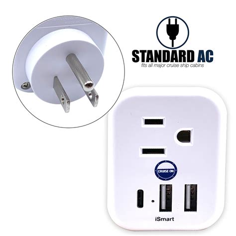 Snapklik.com : Cruise Approved Power Strip Non Surge Protector For