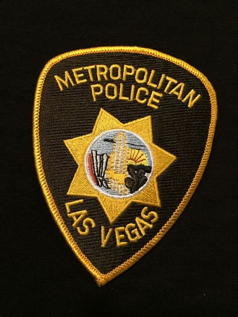 Las Vegas Metropolitan Police Department Police Fire Badge Police