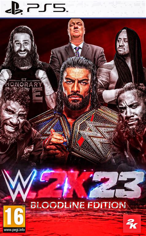 Custom WWE 2K23 cover i made to show the REAL FOREHEAD OF THE TABLE ...