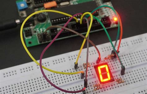 Segment Display Interfacing With Avr Atmega Atmega Avr At